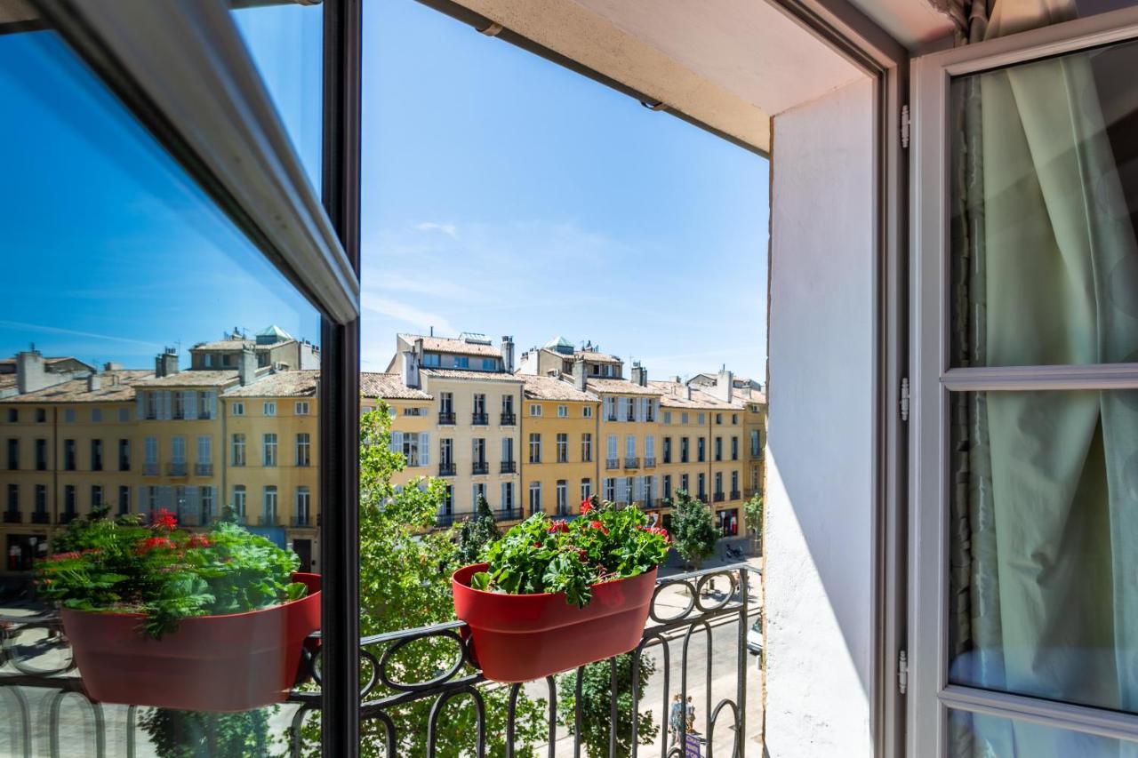 Cafe De Paris Hotel Aix-en-Provence Exterior foto